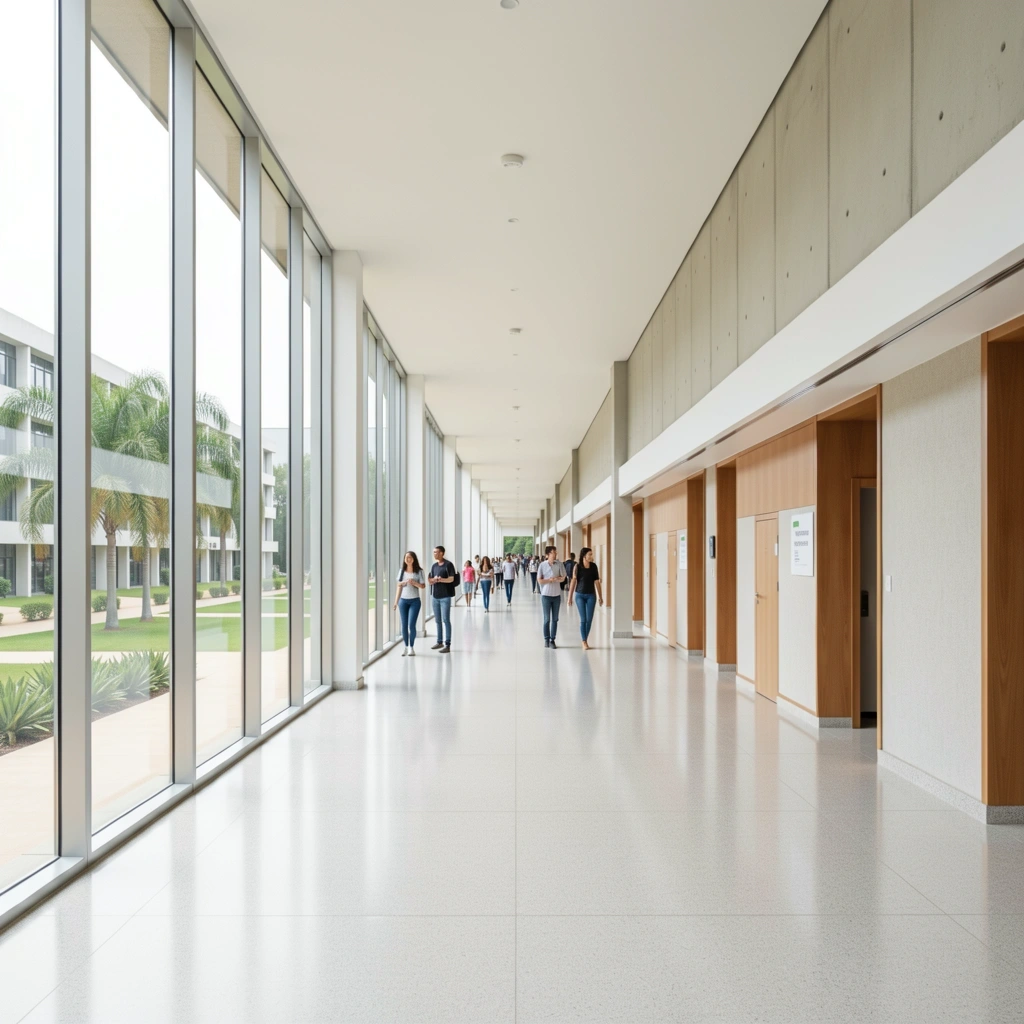 Ambiente educacional moderno